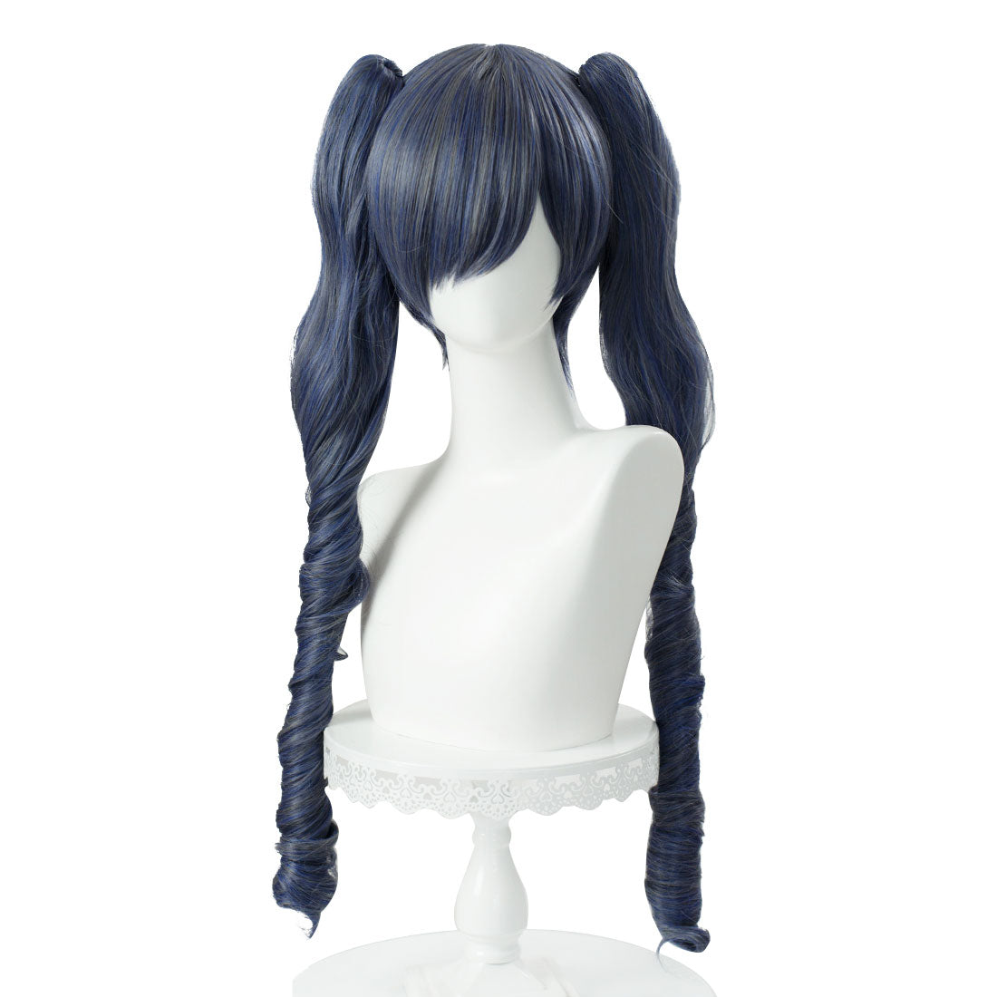 Black Butler Ciel Phantomhive Lolita Long Wig Grey Blue Cosplay Wig