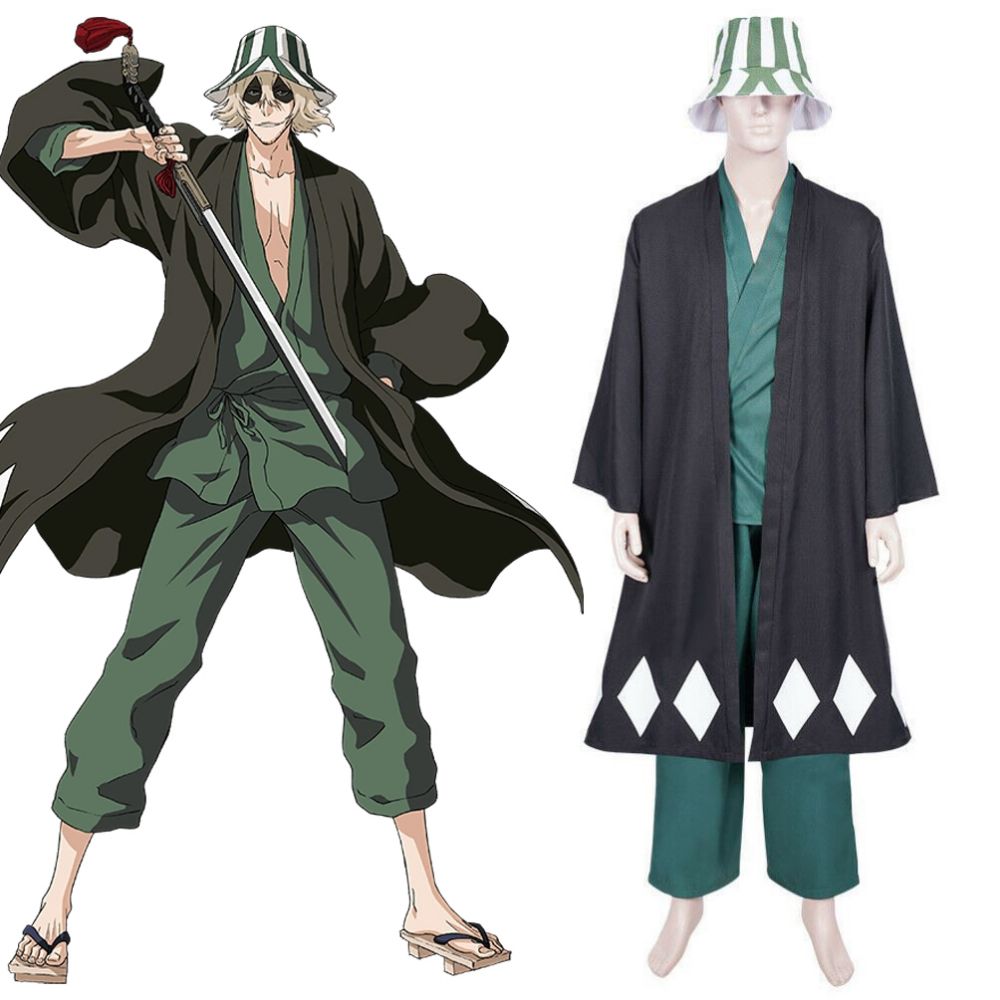 Bleach Kisuke Urahara Cosplay Costume