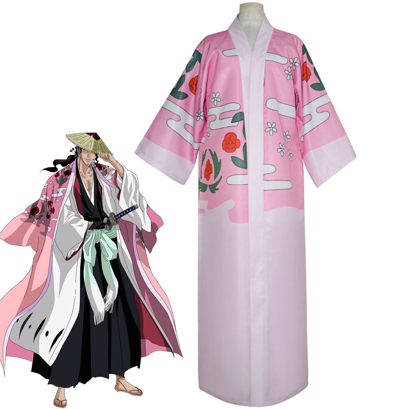 Bleach Shunsui Kyoraku Cospaly Cloak Costume