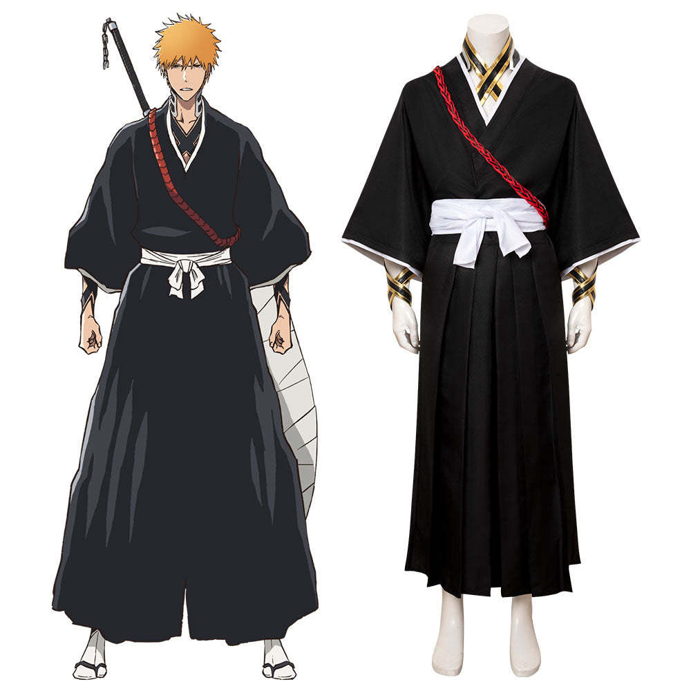 Bleach: Thousand Year Blood War Arc Ichigo Kurosaki Cosplay Costume