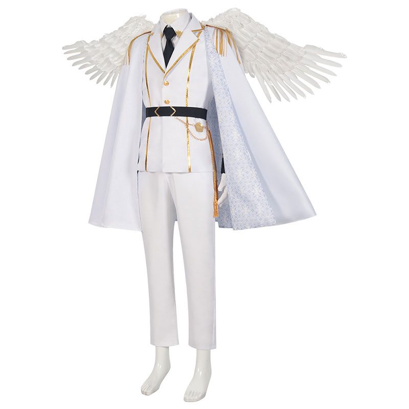  Blue Lock Yoichi Isagi Angel Cosplay Costume