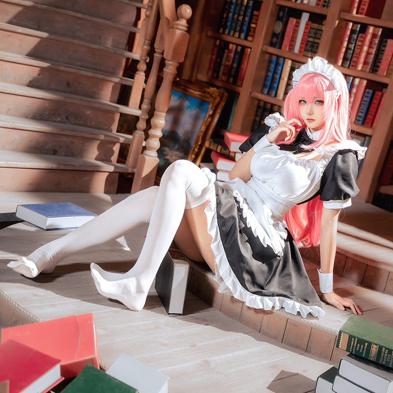 Anime Bocchi the Rock Hitori Gotou Maid Cosplay Costumes