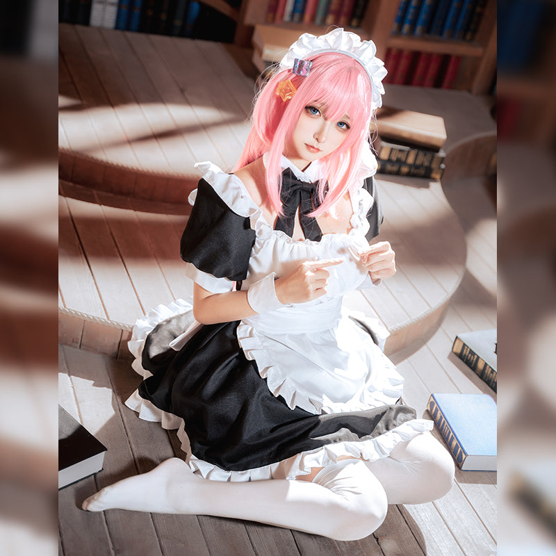 Anime Bocchi the Rock Hitori Gotou Maid Cosplay Costumes