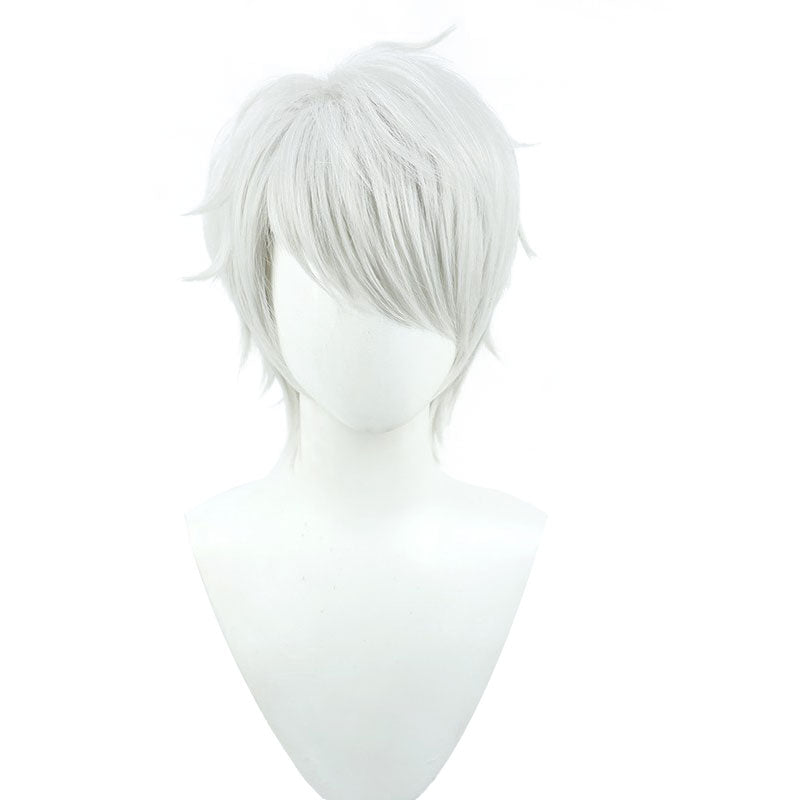 Bleach Shihouin Chika Silver White Cosplay Wigs