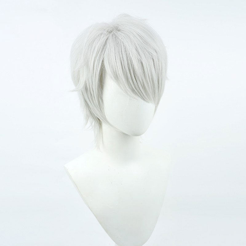 Bleach Shihouin Chika Silver White Cosplay Wigs