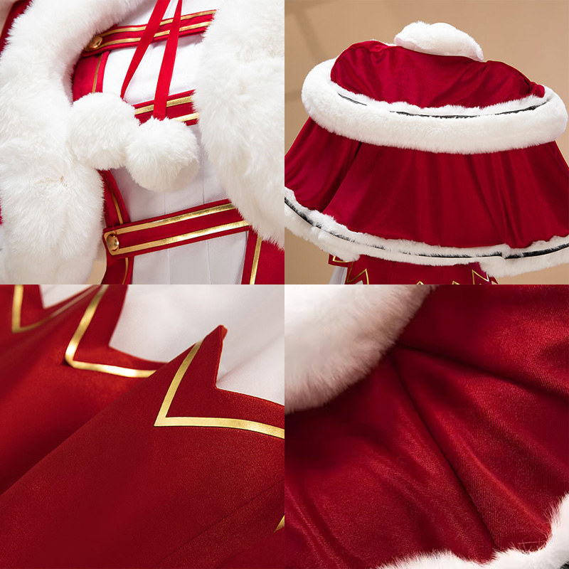 CODE GEASS Lelouch of the Rebellion C.C. Christmas Cosplay Costume