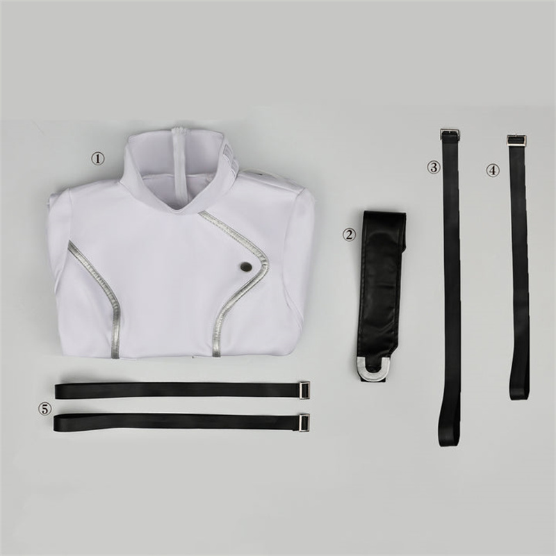 CODE GEASS Lelouch of the Rebellion C.C. White Restraint Cosplay Costume