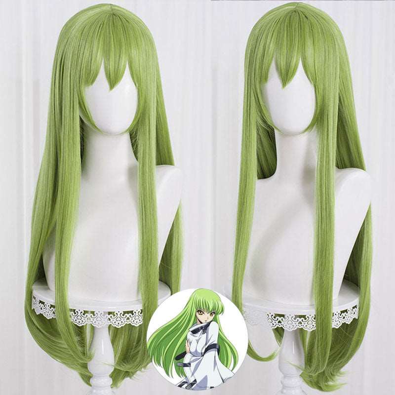 Code Geass C.C. CC Green Cosplay Wig
