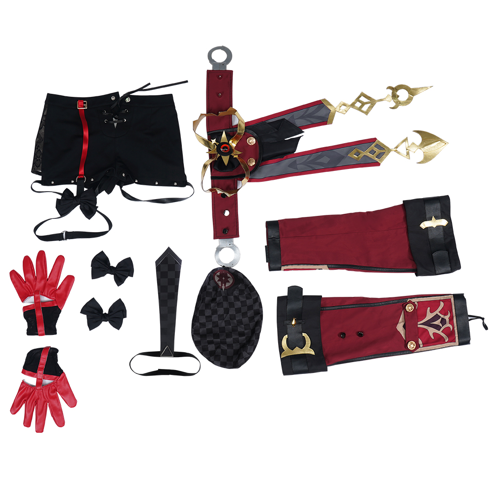 Genshin Impact 19,5 Goth Girl Cosplay Costume Demon M Cosplay Dress parrucca uniforme cappello Andersdotter Loli Halloween Party Women