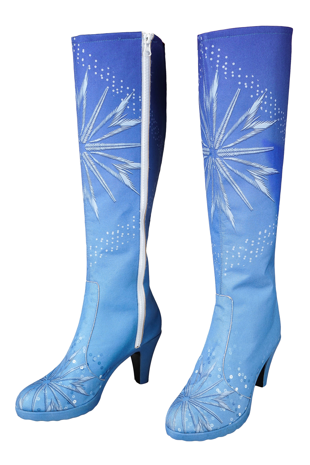 Frozen Elsa coat and boots Elsa Queen Womens Costume Cosplay Movie 4387
