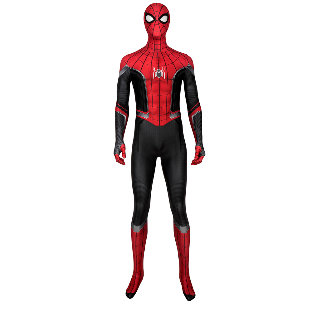 Movie Spider-Man Far From Home Peter·Parker Jumpsuit Cosplay Costume Halloween Costume Sets For Man J4433