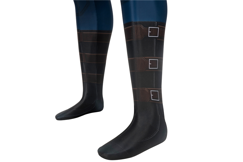 Marvel Movie Avengers: Endgame Steven Rogers Captain America Cosplay Costume For Man J4432