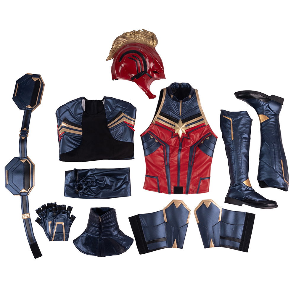  Movie Avengers 4 Endgame Captain Marvel Cosplay Costume Halloween Costume Sets M20190288