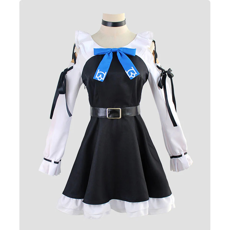 Don Quijote x Puella Magi Madoka Magica Sakura Kyouko Miki Sayaka Black Cosplay Costumes