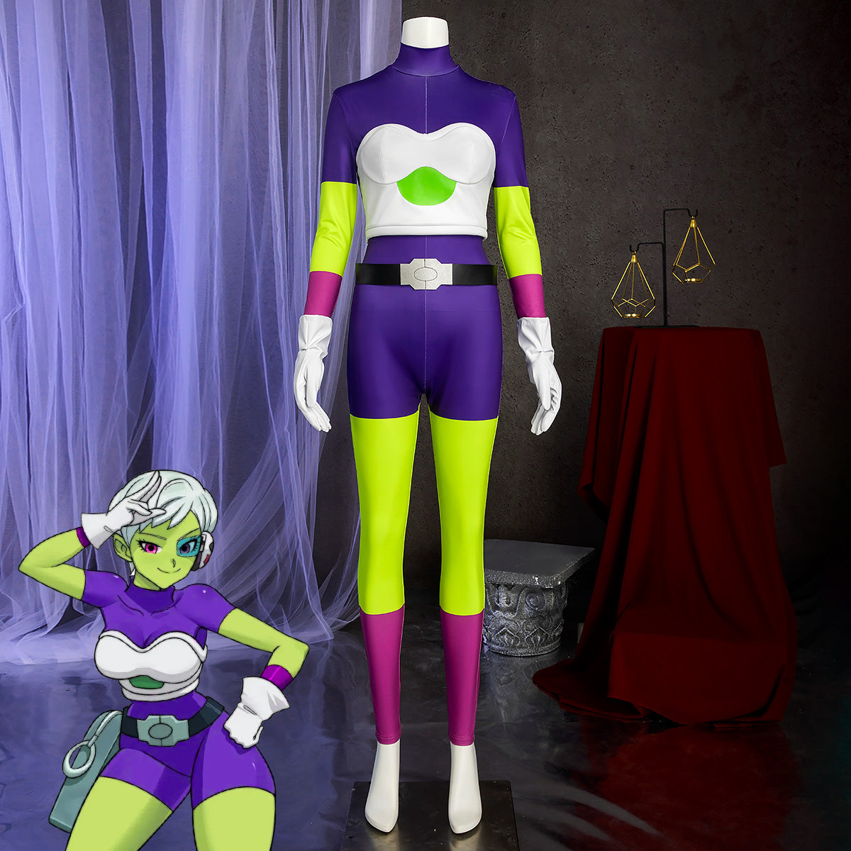 Dragon Ball Super: Broly Cheelai Cosplay Costume