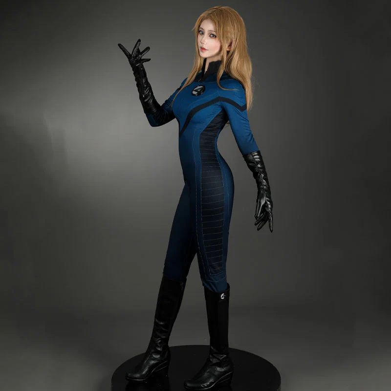 Fantastic Four 2005 Invisible Woman Cosplay Costumes