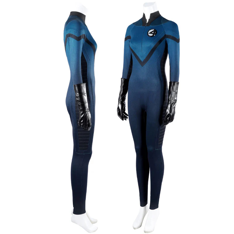 Fantastic Four 2005 Invisible Woman Cosplay Costumes