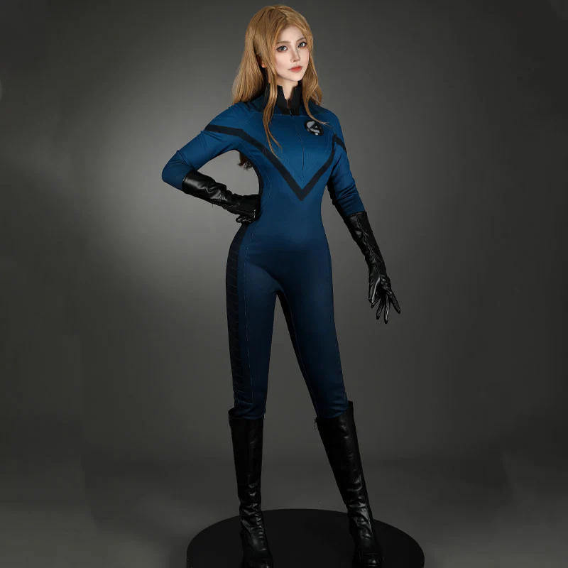 Fantastic Four 2005 Invisible Woman Cosplay Costumes