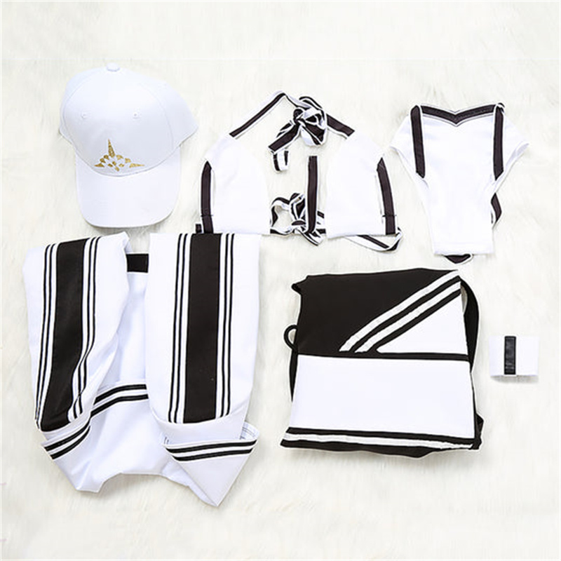 Fate Grand Order Artoria Caster Berserker Swimsuit Cosplay Costume