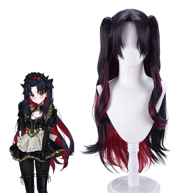 Fate Grand Order FGO Space Ishtar Maid Cosplay Wig
