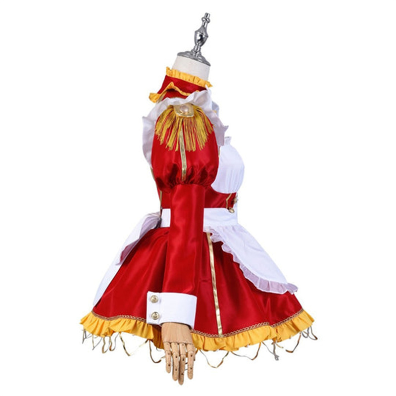 Fate Grand Order Nero Maid Dress Cosplay Costume