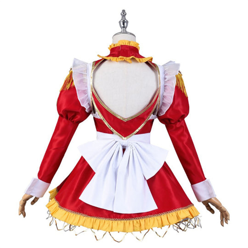 Fate Grand Order Nero Maid Dress Cosplay Costume