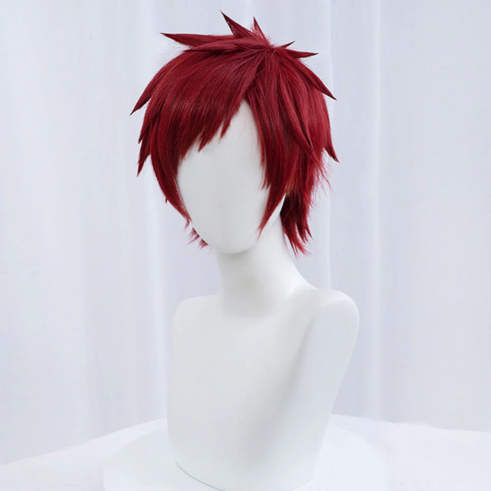 Gaara from Naruto Halloween Red Cosplay Wig