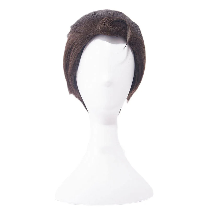 Game Detroit: Become Human Connor Short Brown Cosplay Wigs