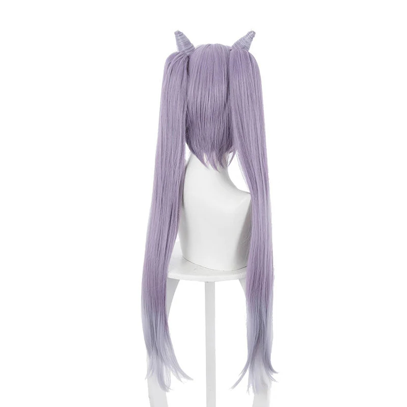 Genshin Impact Keqing Purple Cosplay Wig