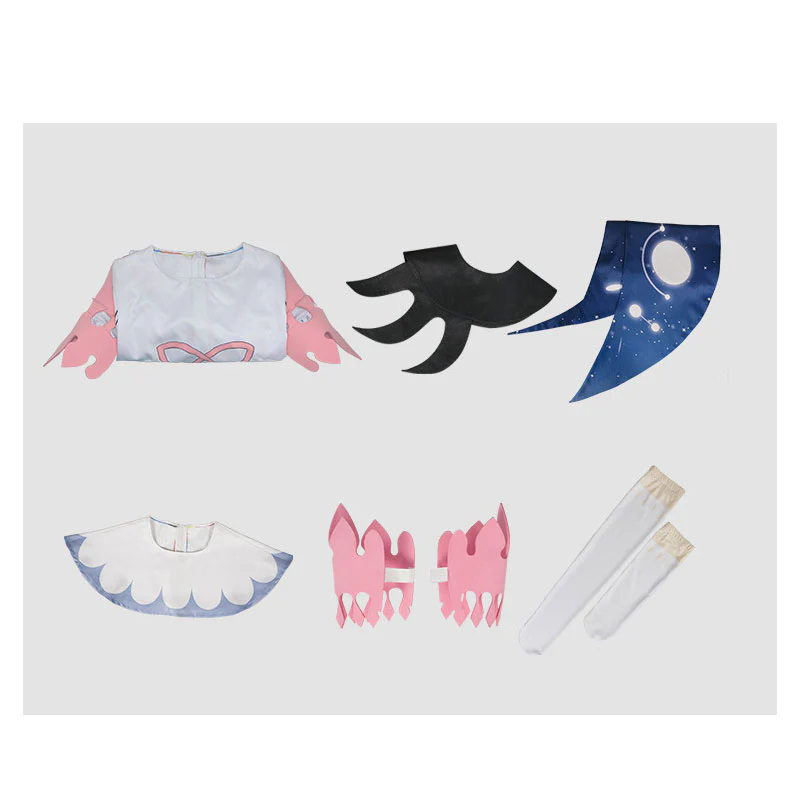 Game Genshin Impact Paimon Fullset Cosplay Costumes