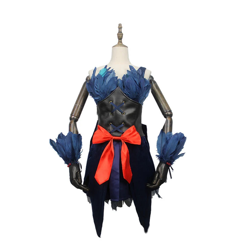 Game Identity V Coordinator Black Swan Matha Behamfil Cosplay Costume