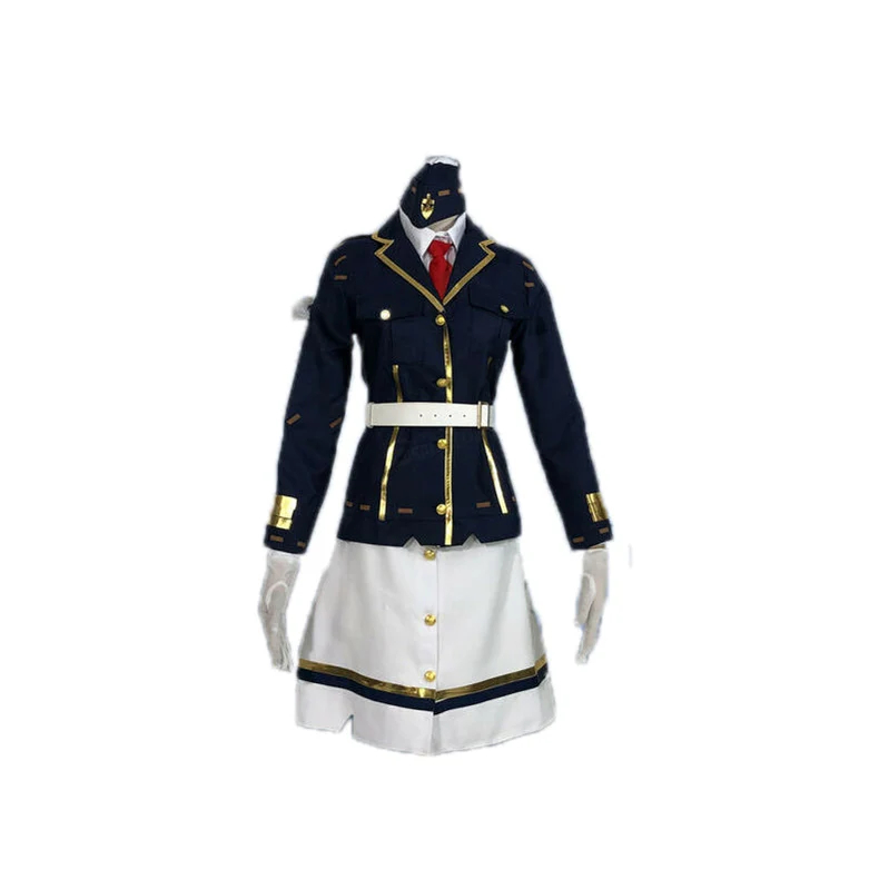 Game Identity V Coordinator Navy Matha Behamfil Cosplay Costume