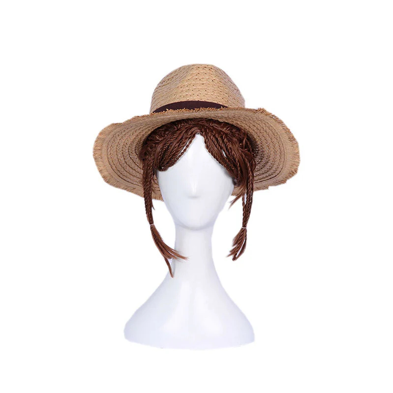 Game Identity V Emma Woods Short Brown Cosplay Wigs Without Hat