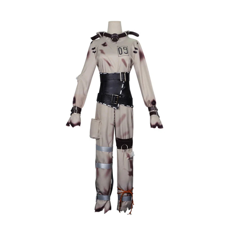 Game Identity V Mechanic Cunning Smile Disease Tracy Reznik Cosplay Costume