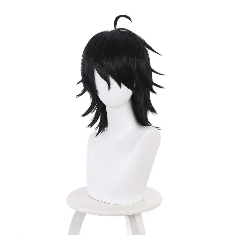 Game Identity V Patient Emile Black Cosplay Wigs