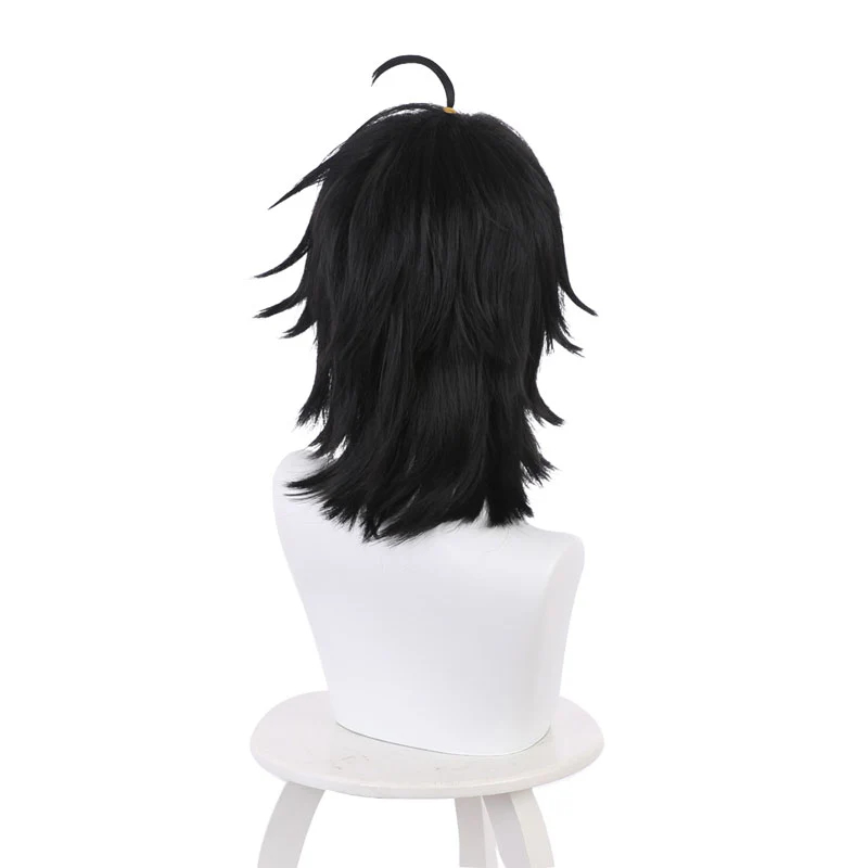 Game Identity V Patient Emile Black Cosplay Wigs