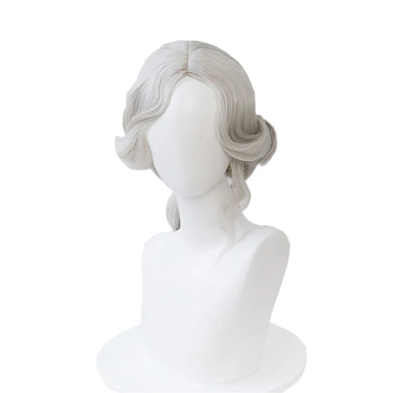 Game Identity V Photographer Joseph Desaulniers Silver Cosplay Wigs