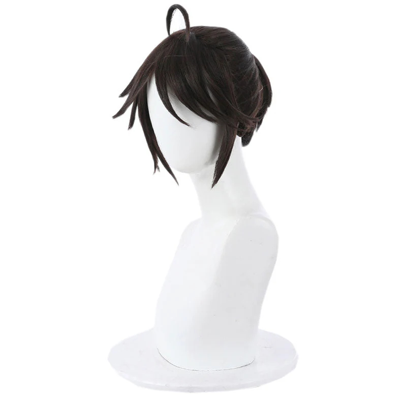 Game Identity V Prisoner Luca Balsa Brown Short Cosplay Wigs