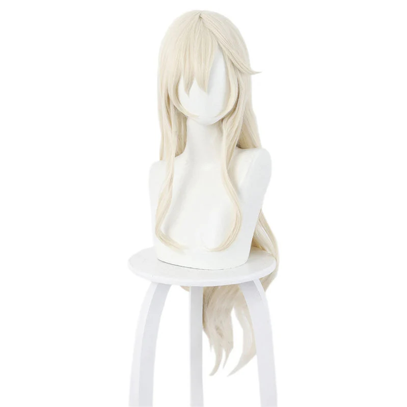 Identity V Sculptor Galatea Halloween Golden Cosplay Wig