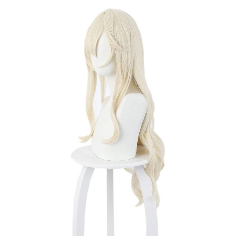 Identity V Sculptor Galatea Halloween Golden Cosplay Wig