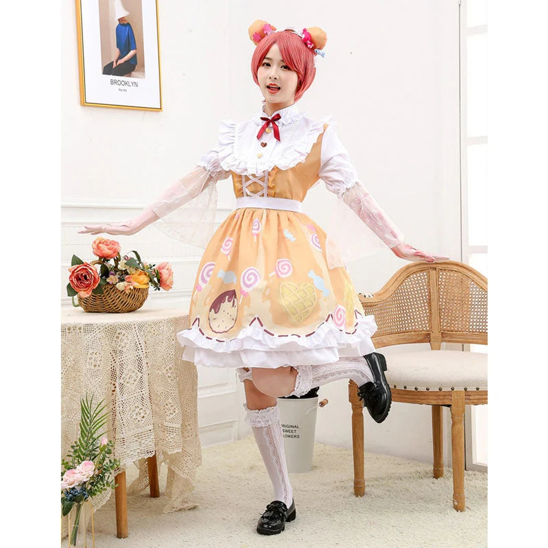 Game Identity V Tracy Reznik Mechanic Candy Girl Cosplay Costumes