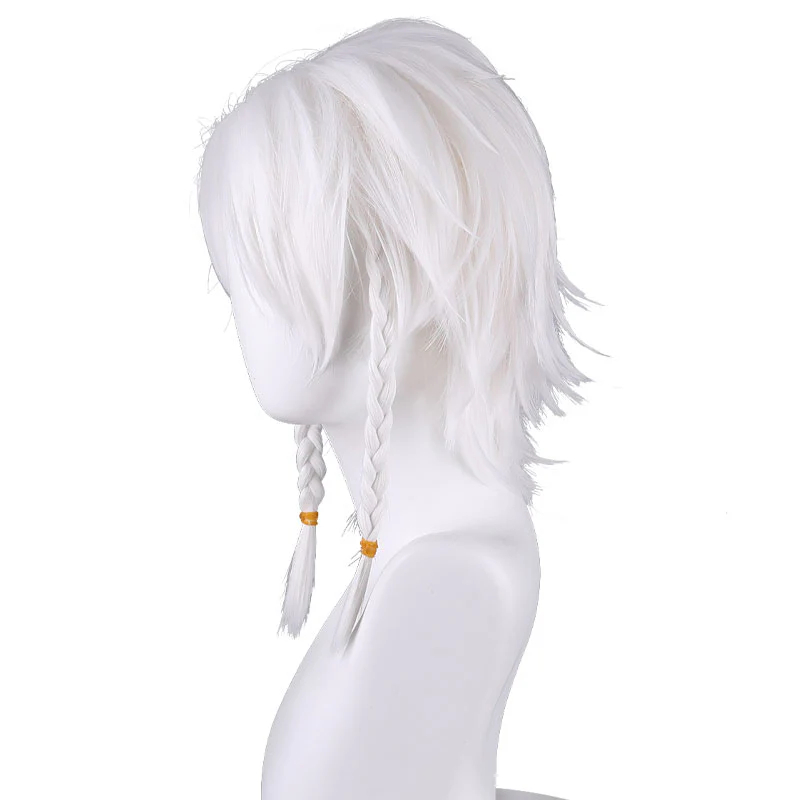 Game Identity V White Seer Cosplay Wigs