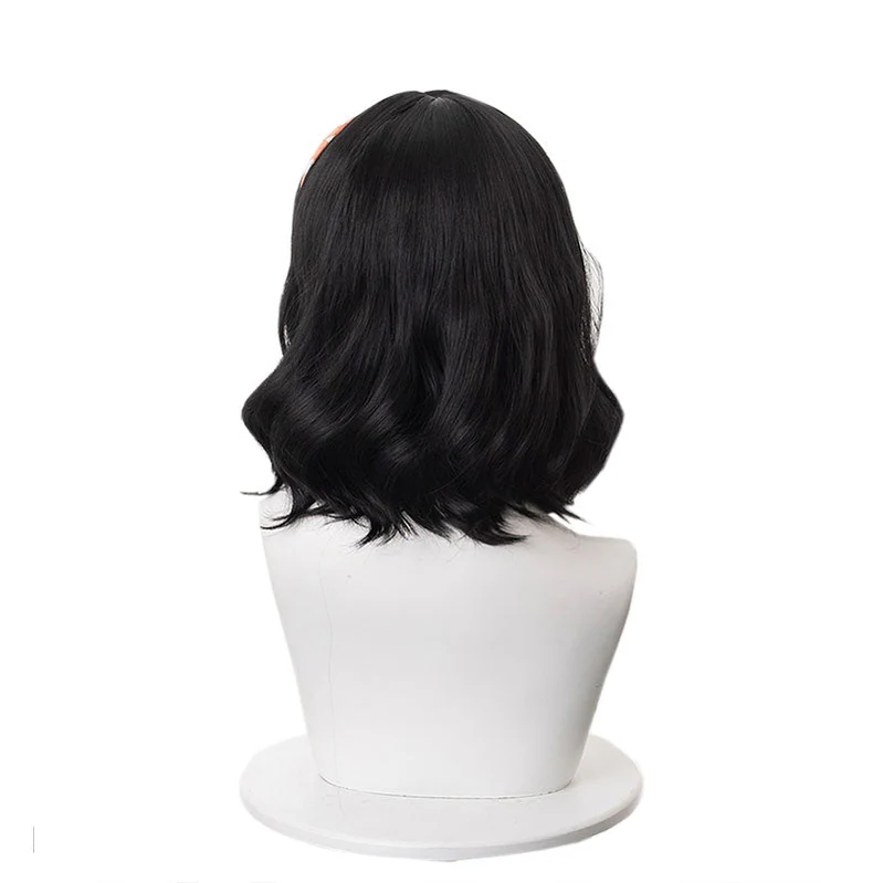 Game Identity V Witch Kawakami Tomie Yidhra Short Black Cosplay Wigs