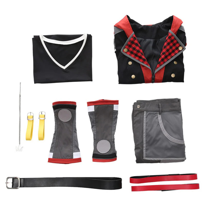 Game Kingdom Hearts Sora Halloween Cosplay Costumes