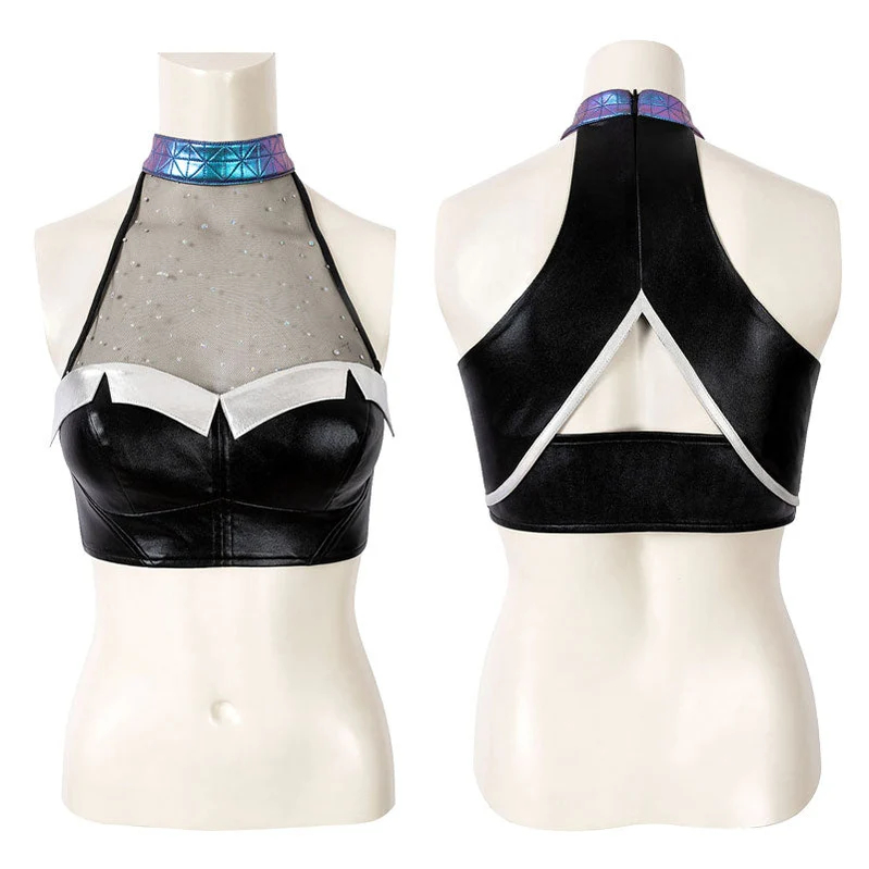 Game LOL KDA ALL OUT Kaisa Fullset Cosplay Costumes