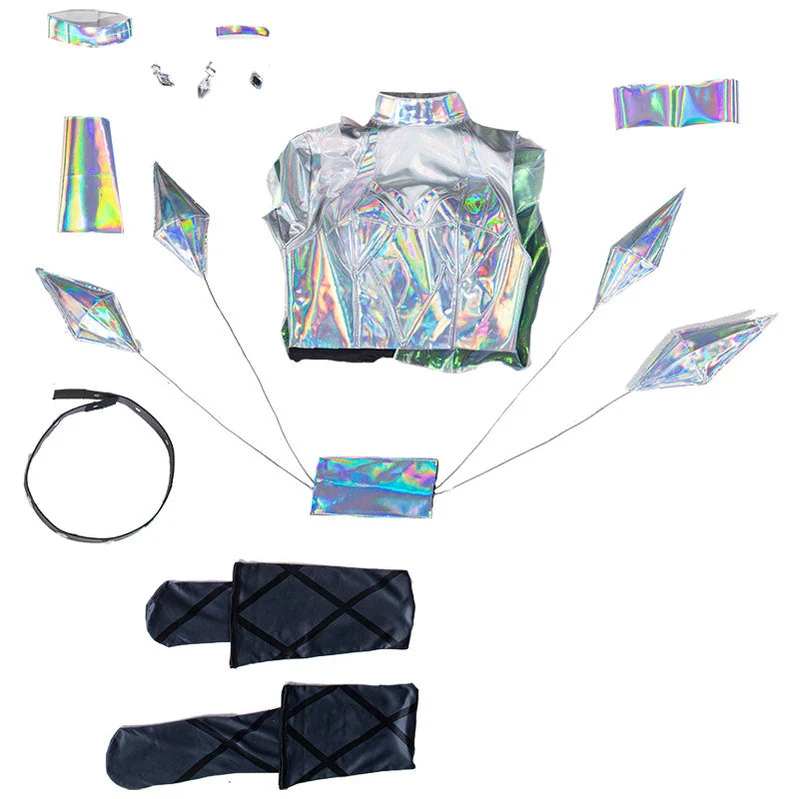 Game LOL KDA All Out Seraphine Superstar Fullset Cosplay Costumes