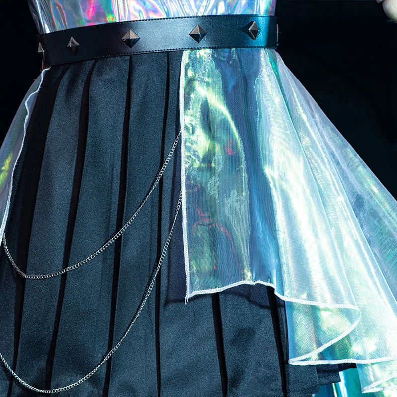 Game LOL KDA All Out Seraphine Superstar Fullset Cosplay Costumes