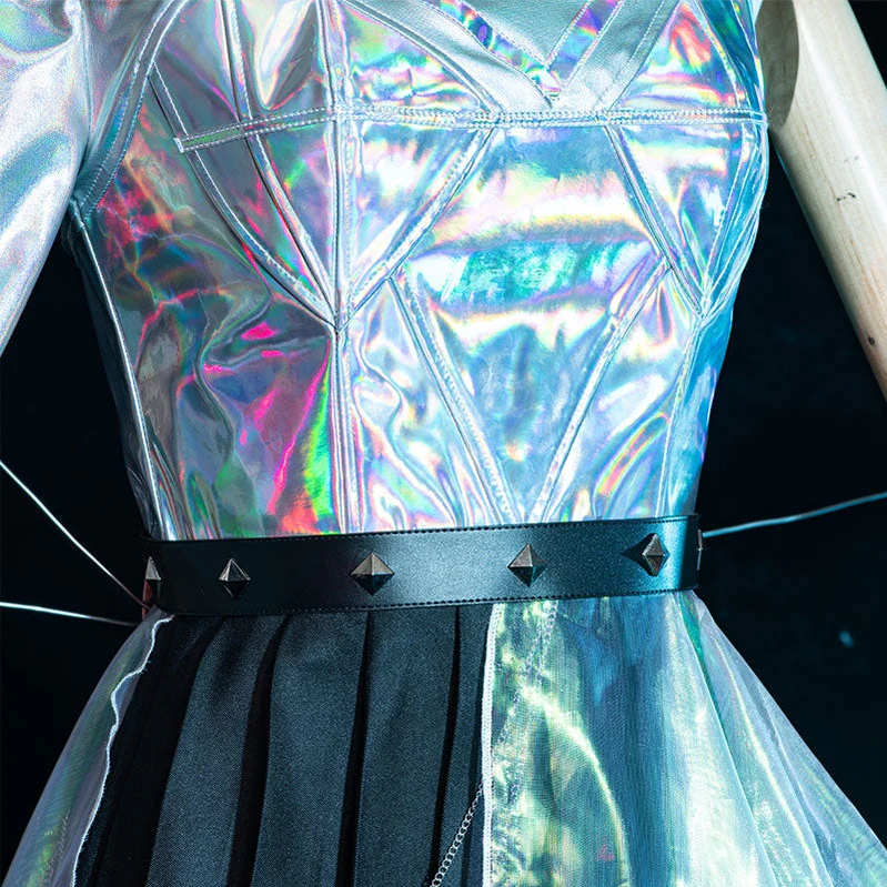 Game LOL KDA All Out Seraphine Superstar Fullset Cosplay Costumes