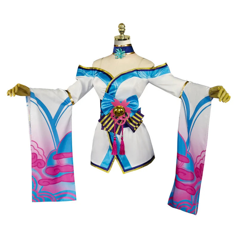 Game LOL Spirit Blossom Ahri Cosplay Costumes