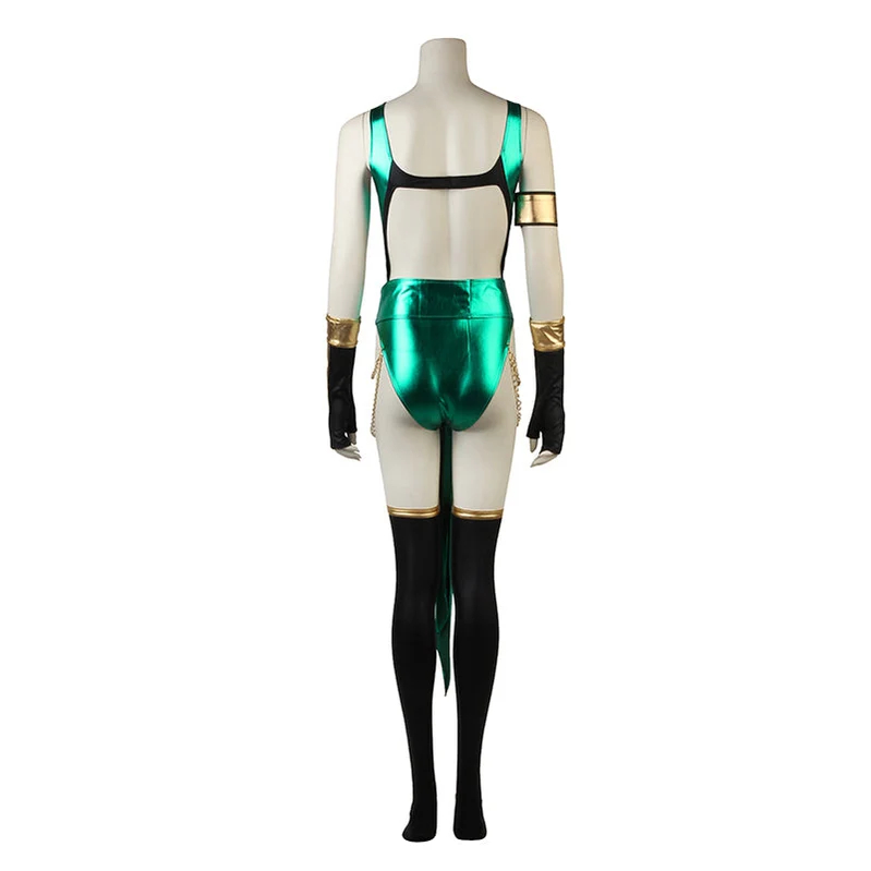 Game Mortal Kombat Jade Outfits Cosplay Costume